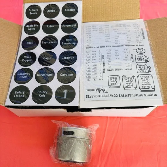 Silver Food Storage Containers for Kitchen Organization - Picture 6 of 10